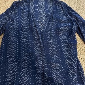Joie 100% Silk long sleeve top